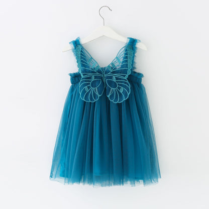 Vestido Infantil Mariposa