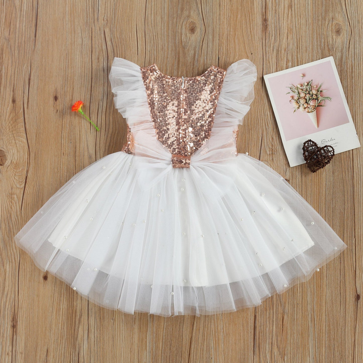 Vestido de Fiesta Infantil Lentejuelas