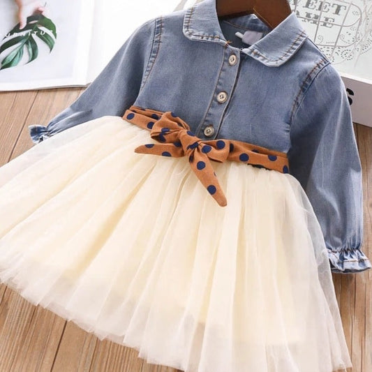 Vestido Lazo Bolas