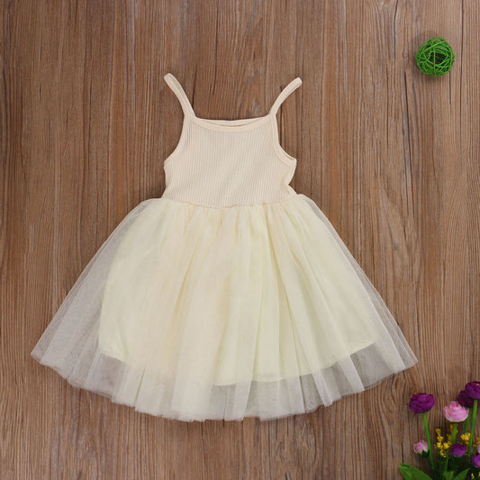 Vestido de tul infantil