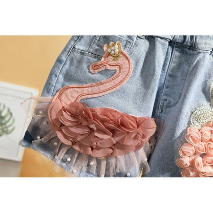 Pantalones cortos de cisne