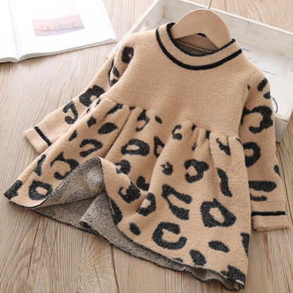 Vestido estampado animal