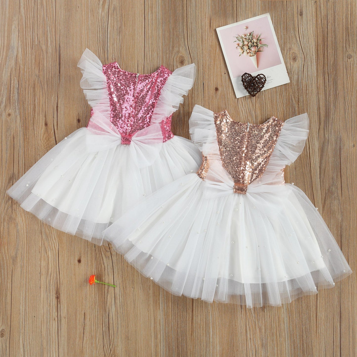 Vestido de Fiesta Infantil Lentejuelas