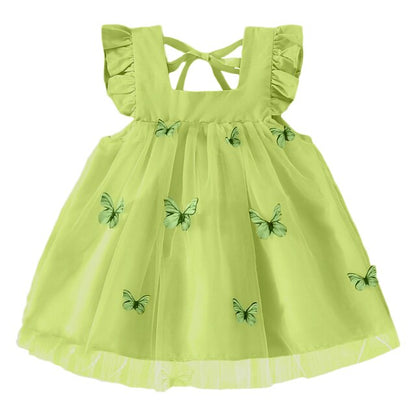 Vestido de tul mariposa