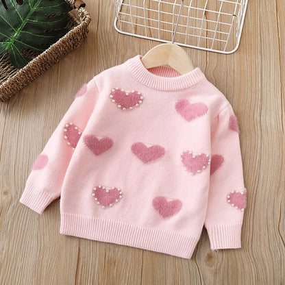 Jersey Suéter Invierno Corazón