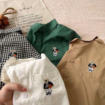 Camisa Botones Oso