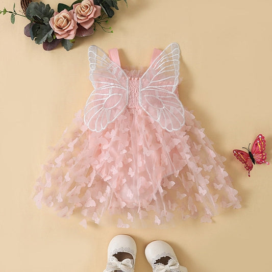 Vestido Infantil Mariposas