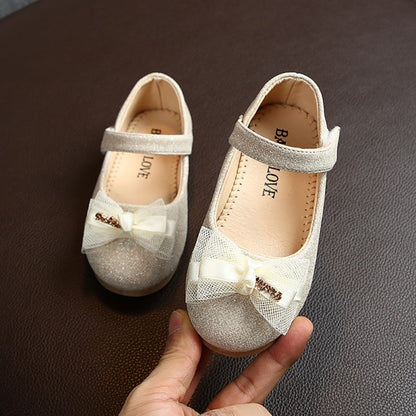 Zapatillas con lazo de tul