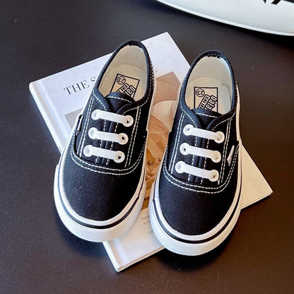Zapatillas Infantiles Suela Blanda Cordones