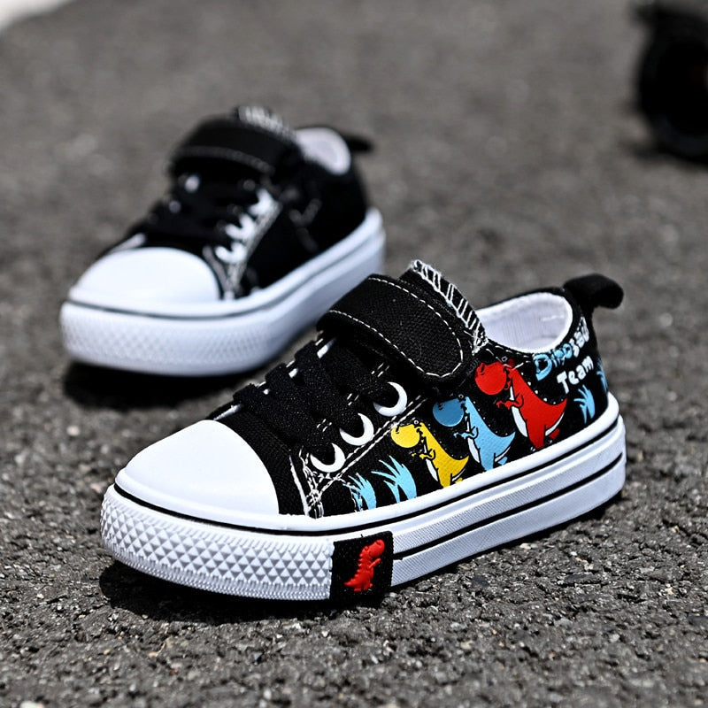 Zapatillas Infantiles Velcro Dino
