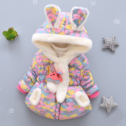 lindo abrigo de conejo