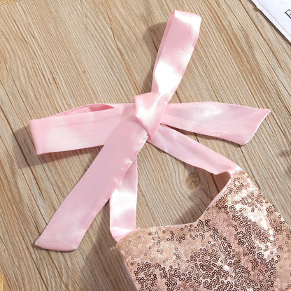 Body Infantil Glitter y Flores