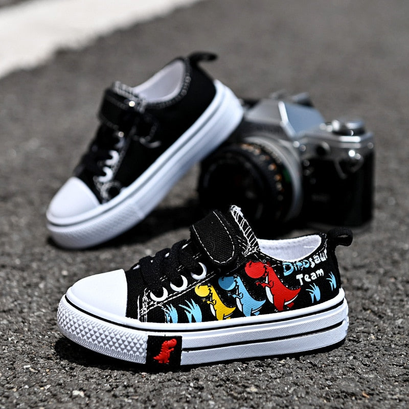 Zapatillas Infantiles Velcro Dino