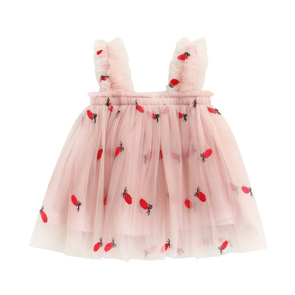 Vestido Infantil Tul Estampados