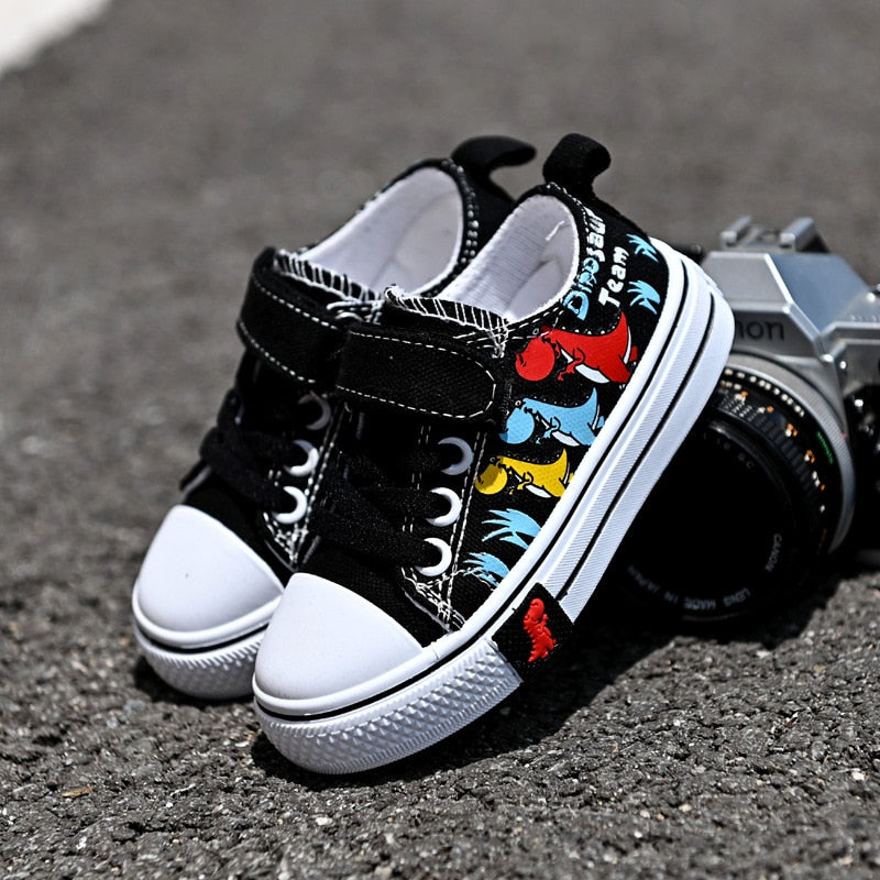 Zapatillas Infantiles Velcro Dino