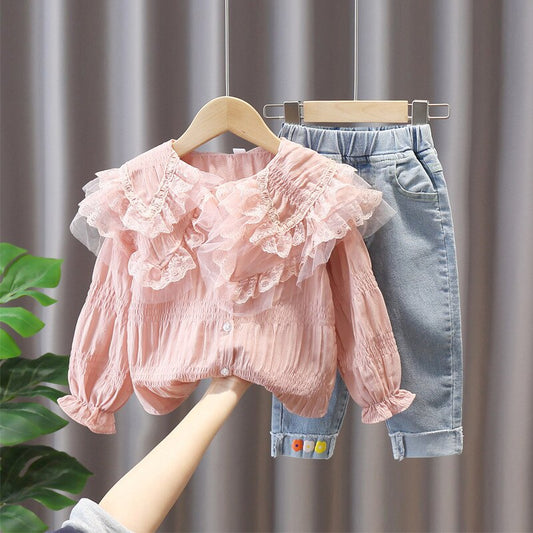 Conjunto de otoño para niñas pequeñas