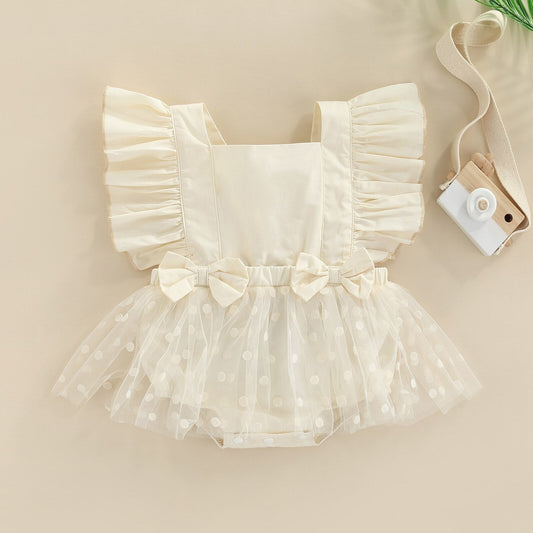 Body Infantil Poá y Tul
