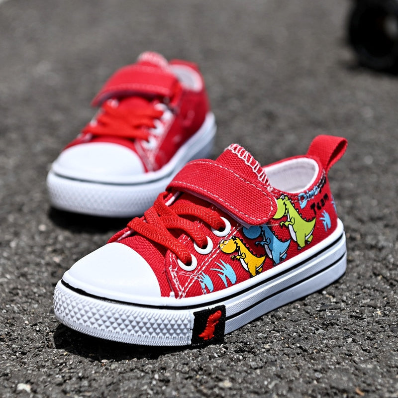 Zapatillas Infantiles Velcro Dino