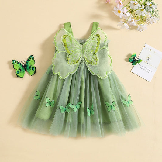 Vestido Mariposa Tul