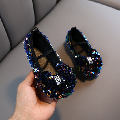 Zapatillas con lentejuelas
