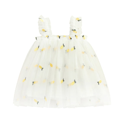 Vestido Infantil Tul Estampados