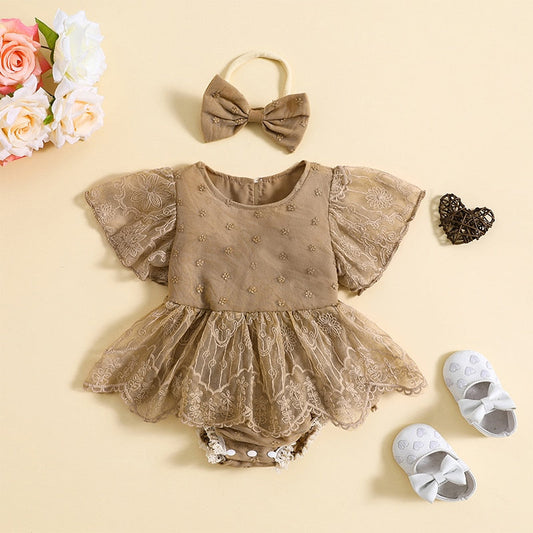 Pelele Vintage + con Diadema