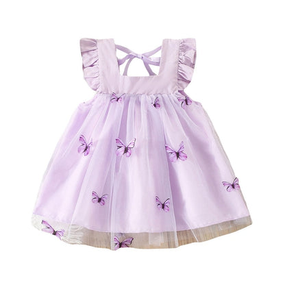 Vestido de tul mariposa