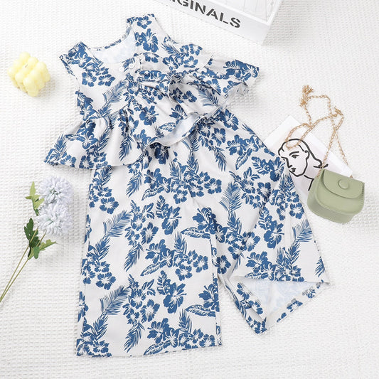Conjunto floral de verano