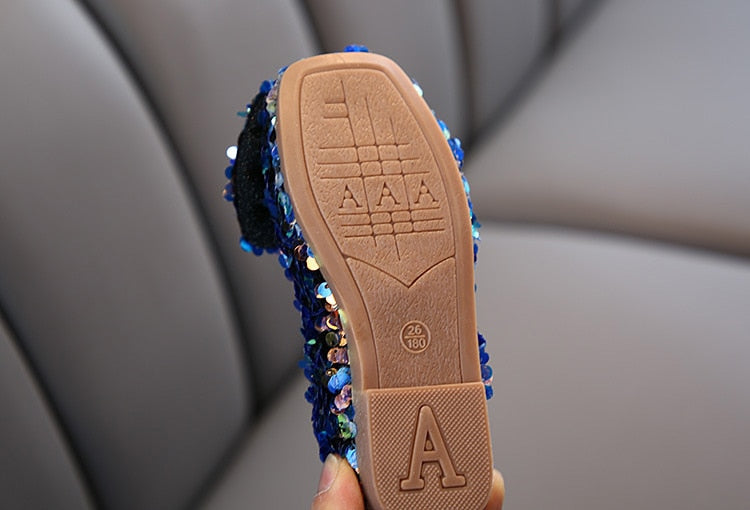 Zapatillas con lentejuelas