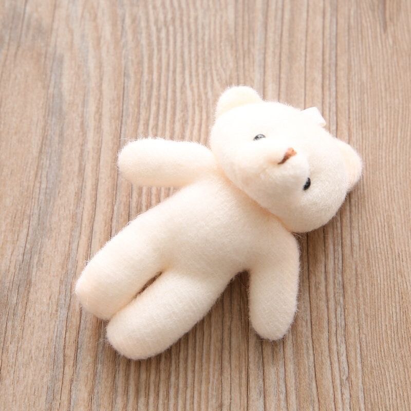 Abrigo cálido para niños de piel esponjosa + osito de peluche
