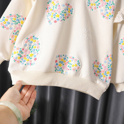 Blusa Infantil Corazones