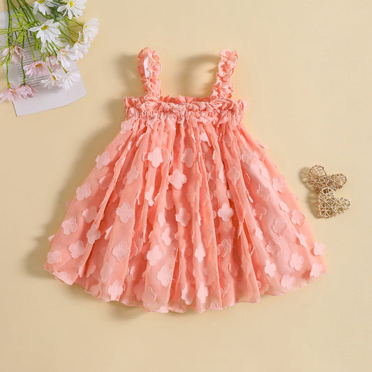 Vestido, Flor Plisada