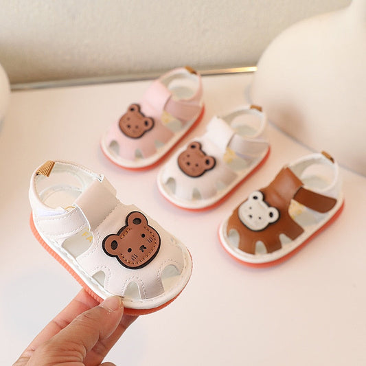 Sandalia Infantil Bibi Macia Urso