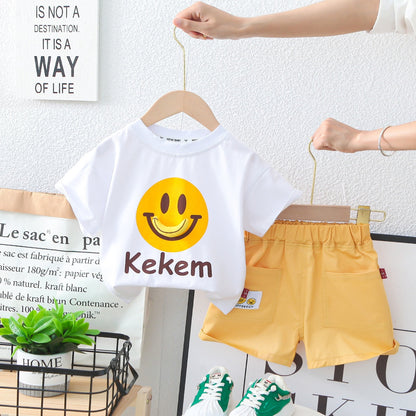 Conjunto Infantil Estampado Sonrisas