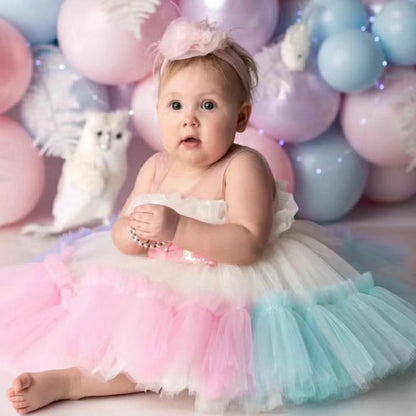 Vestido color tul