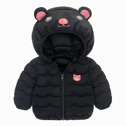Chaquetas de invierno linda cremallera