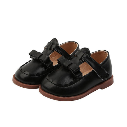 Zapatos de cuero con doble lazo