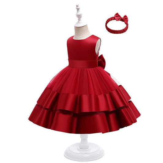 Vestido Fiesta Infantil Volantes