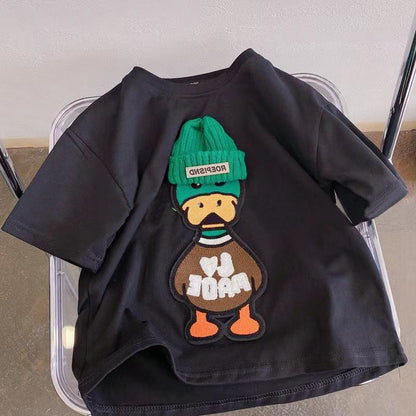 Camiseta Pato Infantil con Gorra