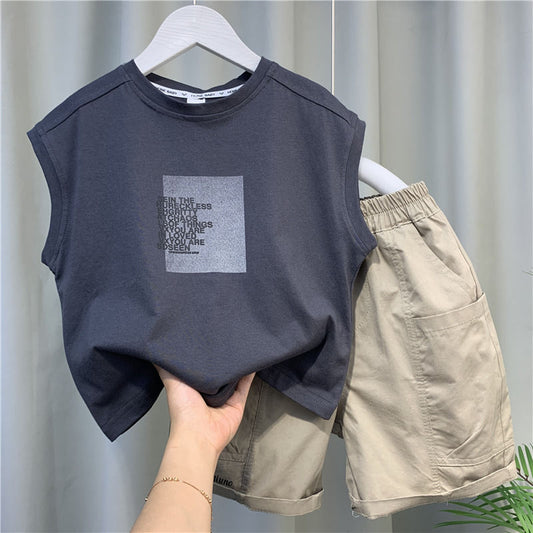 Conjunto sin mangas para niños