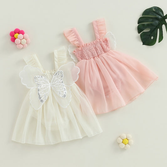 Vestido Pelele Mariposa Tul
