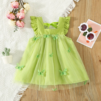 Vestido de tul mariposa