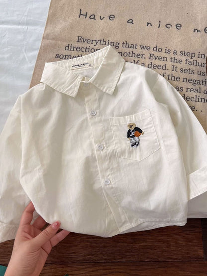 Camisa Botones Oso