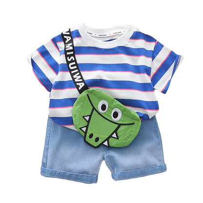 Children's Set Alligator Bag Appliqué