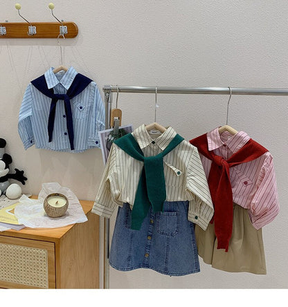 Blusa Infantil Rayas