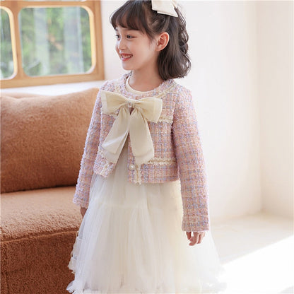 Conjunto vestido princesa + abrigo