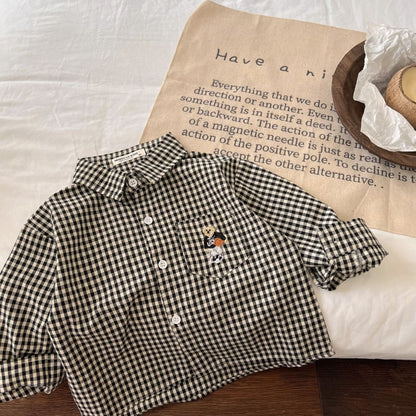 Camisa Botones Oso