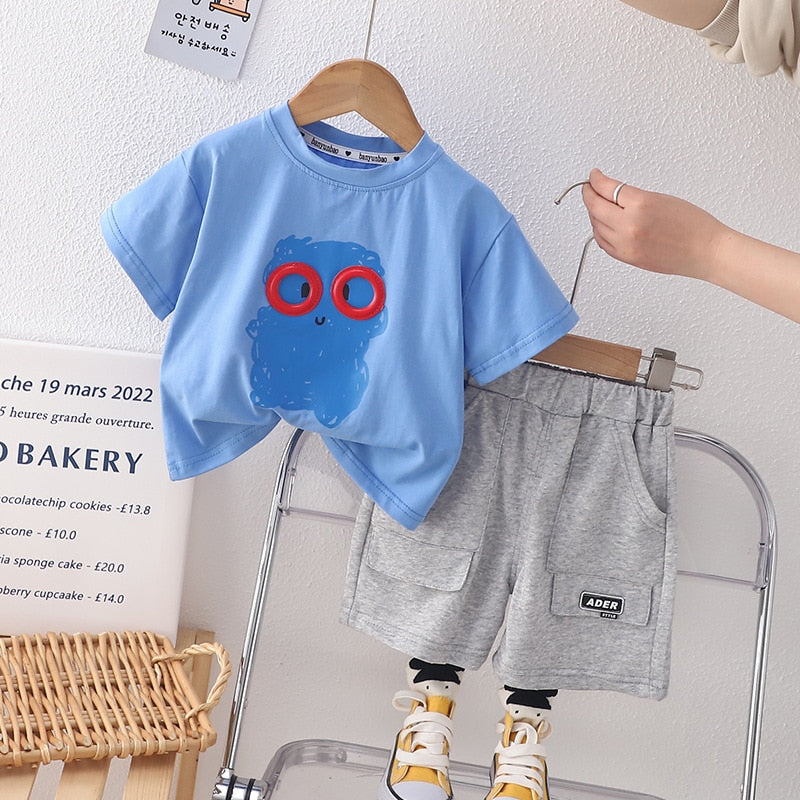 Conjunto Infantil Búho de Verano con Gafas