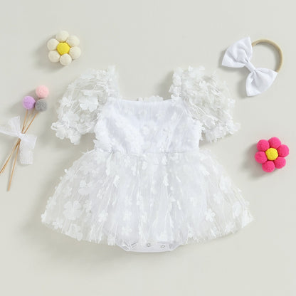 Pelele Infantil Flores Pequeñas