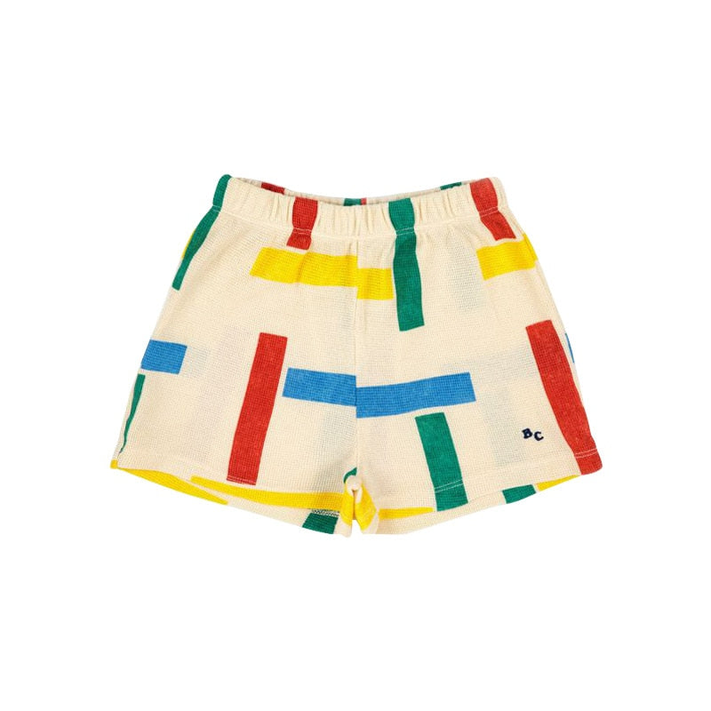 Conjunto infantil colorido de verano.